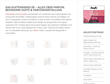 Tablet Screenshot of das-duftparadies.de